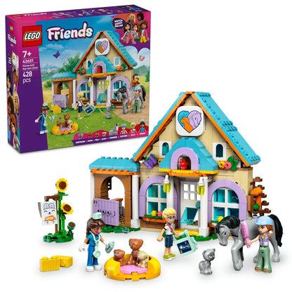 LEGO FRIENDS CLINICA VETERINARA PENTRU CAI SI ANIMALE DE COMPANIE 42651, LEGO FRIENDS