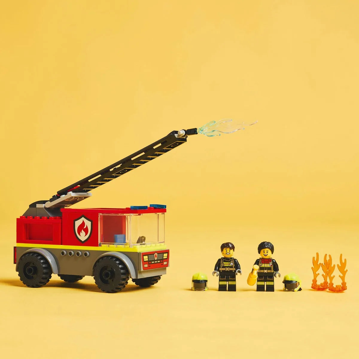 LEGO CITY CAMION DE POMPIERI CU SCARA 60463, LEGO CITY