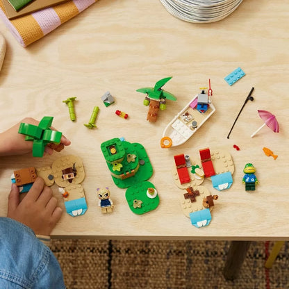 LEGO ANIMAL CROSSING TURUL INSULEI IN BARCA AL LUI KAPP N 77048, LEGO ANIMAL CROSSING