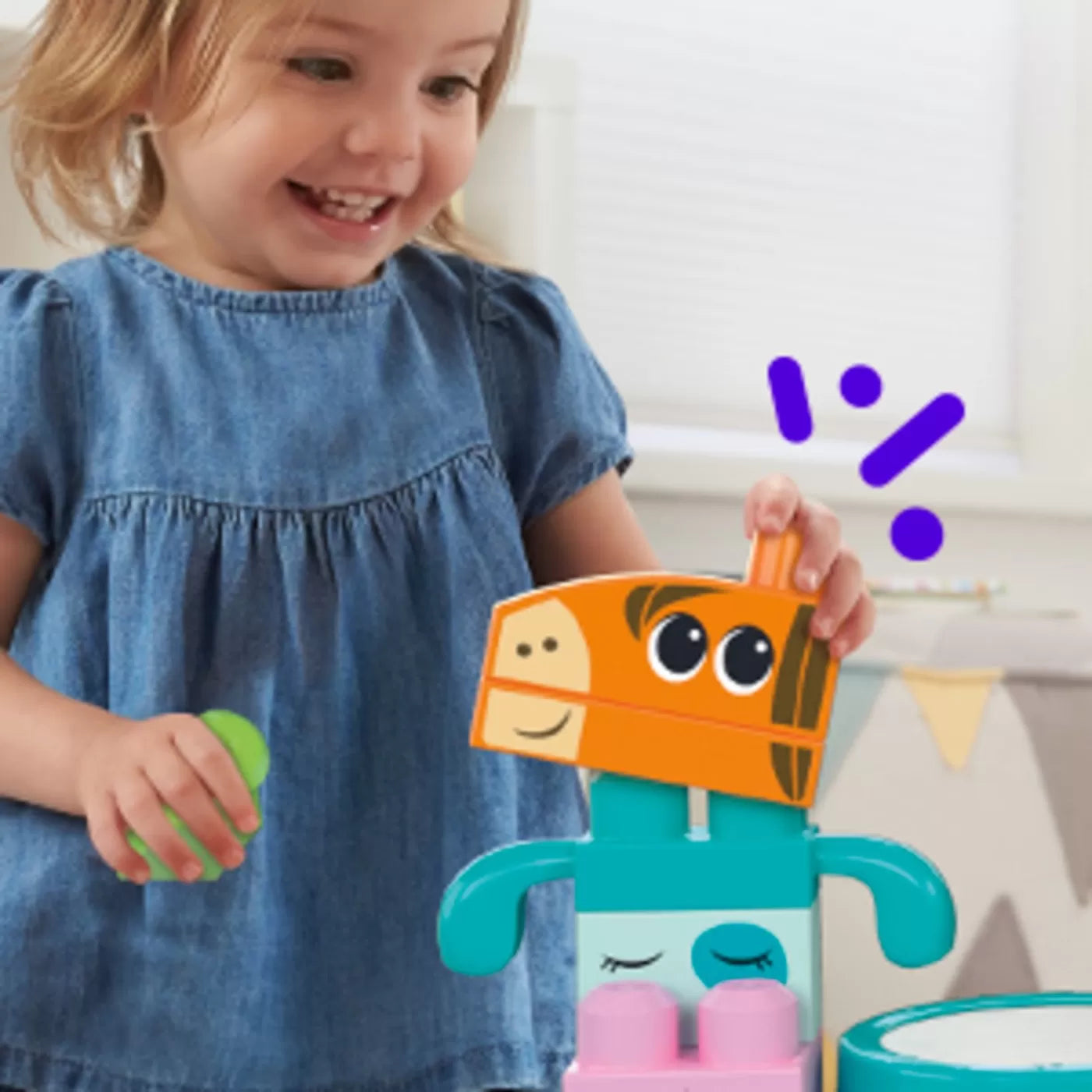 MEGA BLOKS SET DE CONSTRUCTIE 40 PIESE, MEGA BLOKS