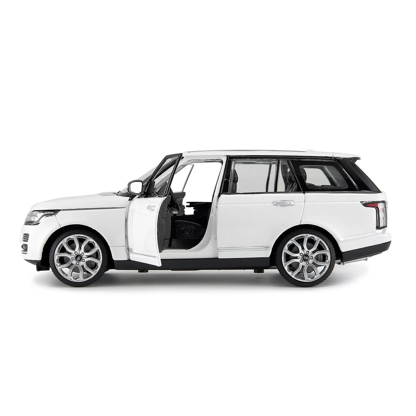 MASINUTA METALICA RANGE ROVER ALB SCARA 1 LA 24, RASTAR METAL 1:24
