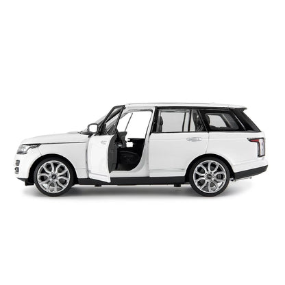 MASINUTA METALICA RANGE ROVER ALB SCARA 1 LA 24, RASTAR METAL 1:24