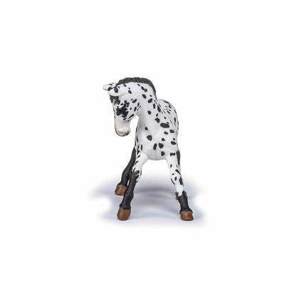 PAPO FIGURINA MANZ APPALOOSA NEGRU, RASE DE CAI SI PONEI