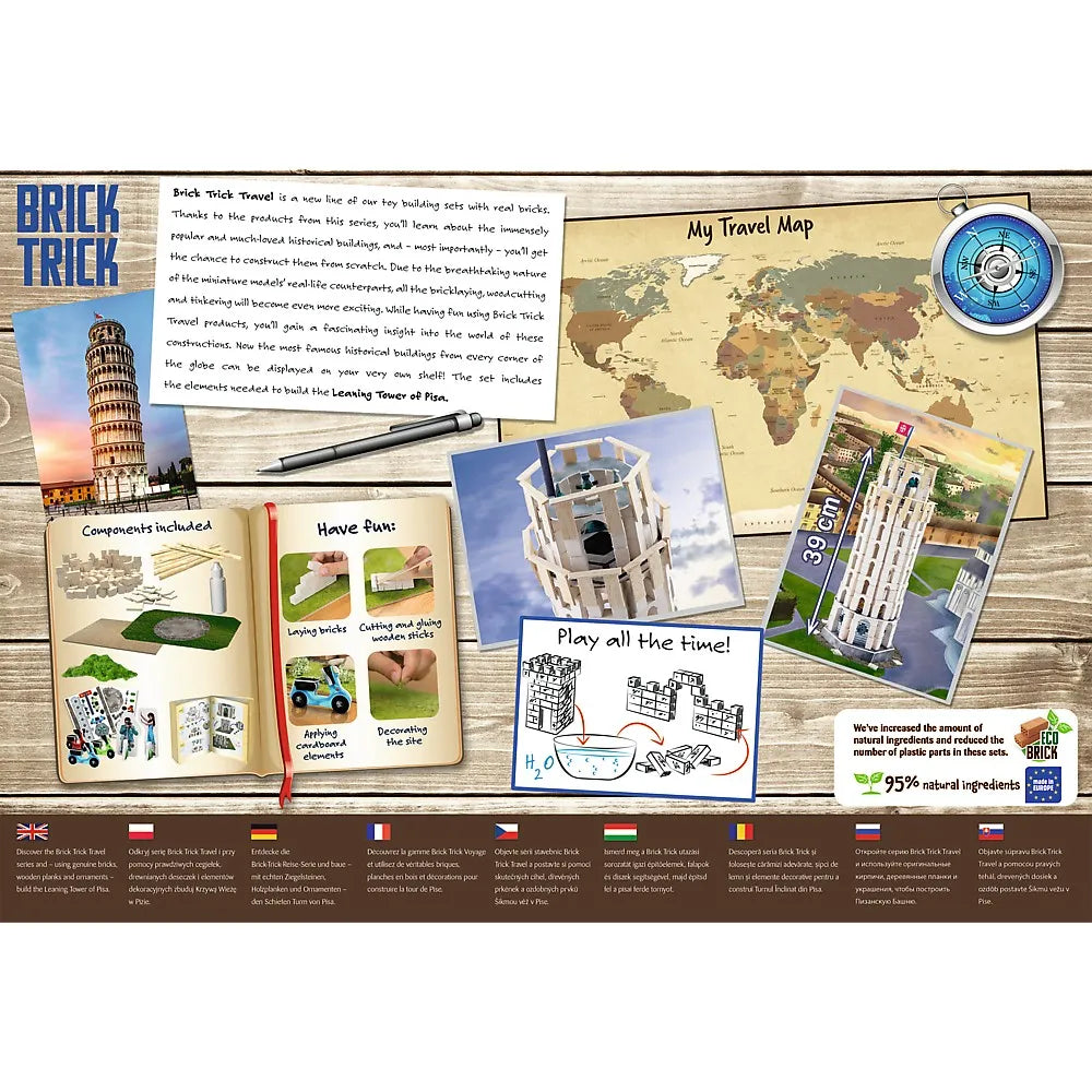 BRICK TRICK L TRAVEL TURNUL PISA, BRICK TRICK