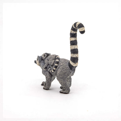 PAPO FIGURINA LEMUR CU PUI, ANIMALE SALBATICE