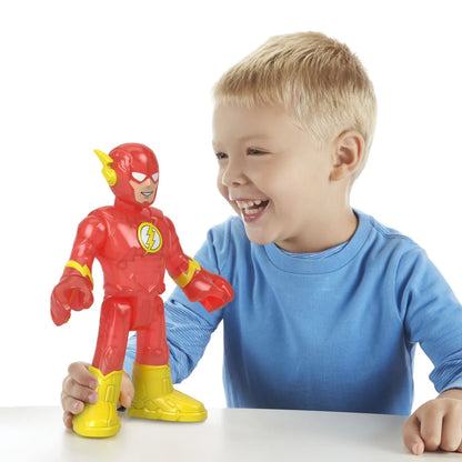 FISHER PRICE IMAGINEXT DC SUPER FRIENDS FIGURINA FLASH XL, FISHER PRICE - DC SUPER FRIENDS