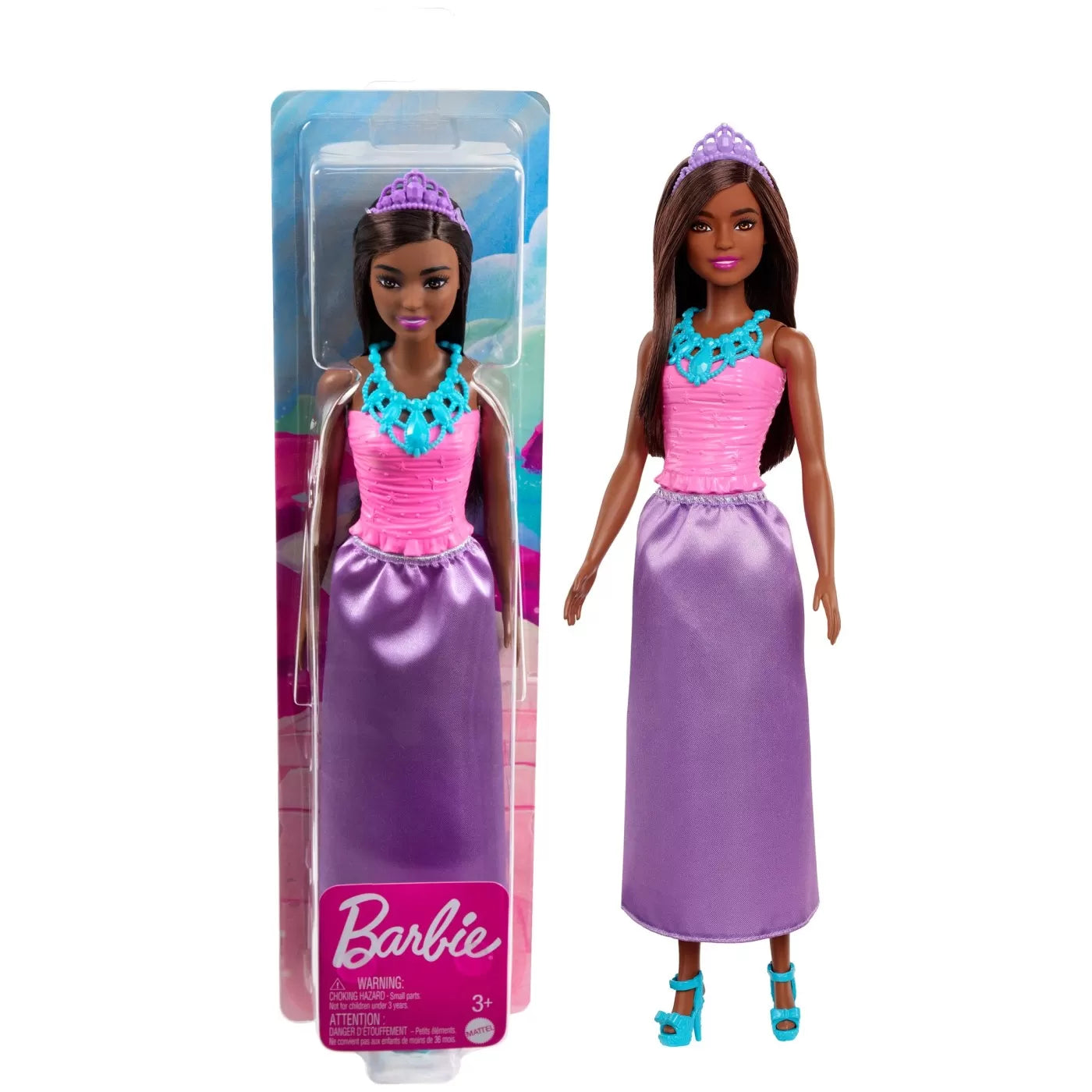 BARBIE PAPUSA PRINTESA BRUNETA, BARBIE - DREAMTOPIA