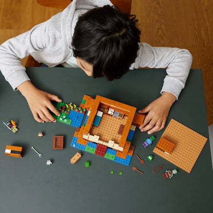 LEGO MINECRAFT CASA BROASCA 21256, LEGO MINECRAFT