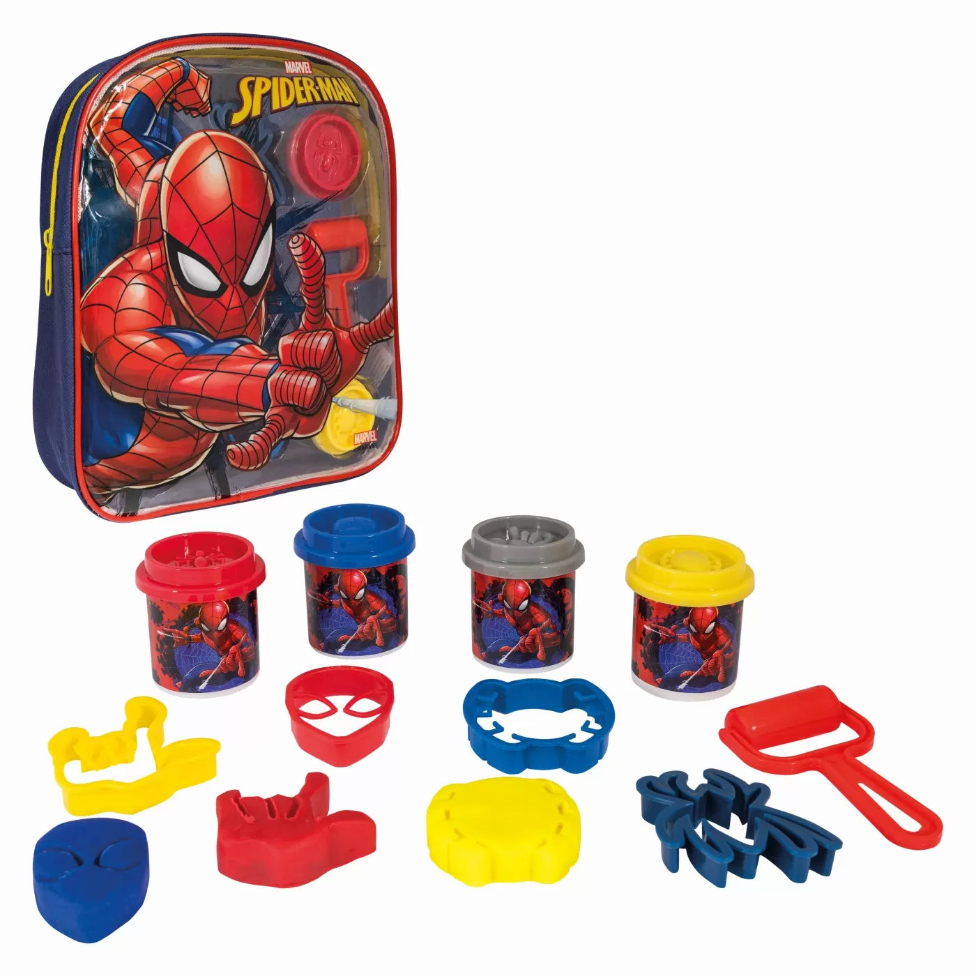 SET PLASTILINA IN GENTUTA SPIDERMAN, AS