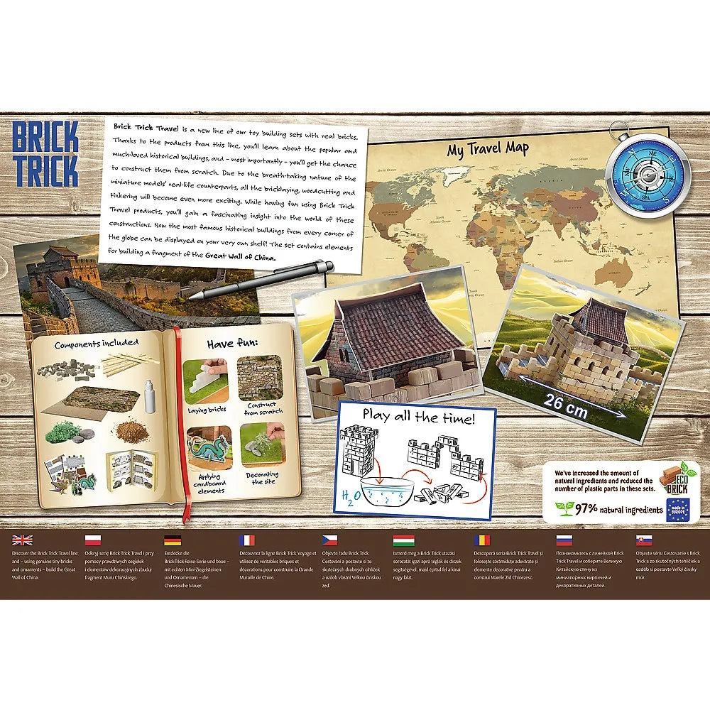 BRICK TRICK L TRAVEL MARELE ZID CHINEZESC, BRICK TRICK