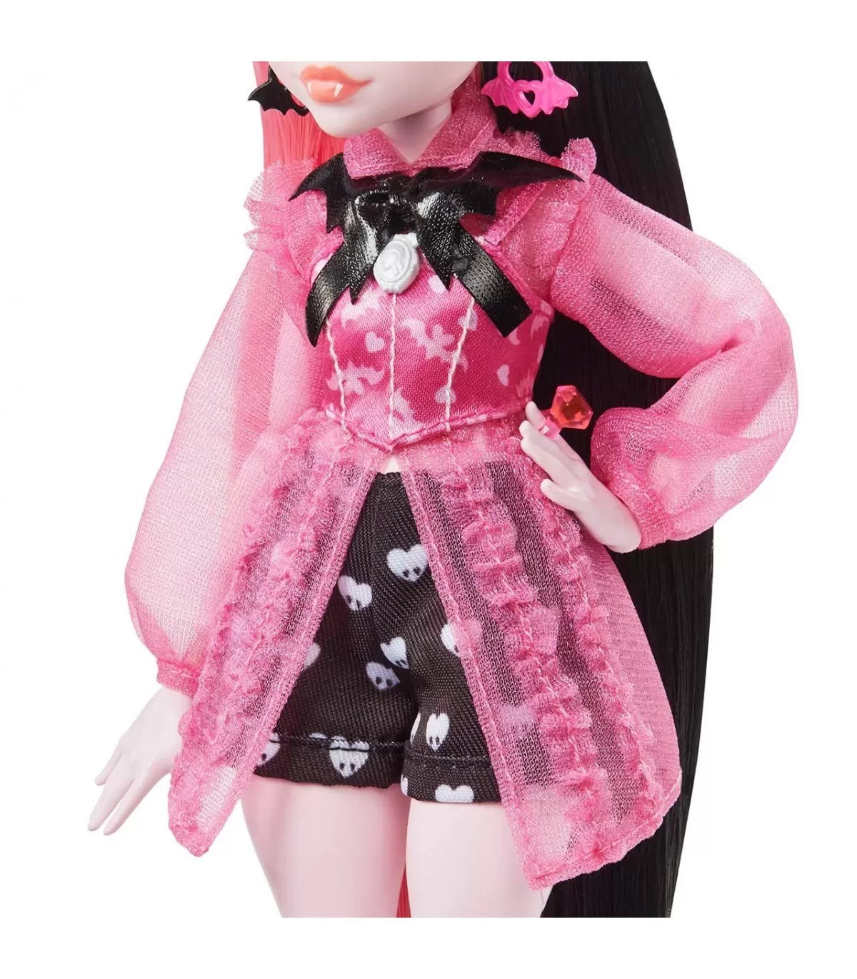 MONSTER HIGH PAPUSA DRACULAURA CU ANIMALUT SI ACCESORII, MONSTER HIGH