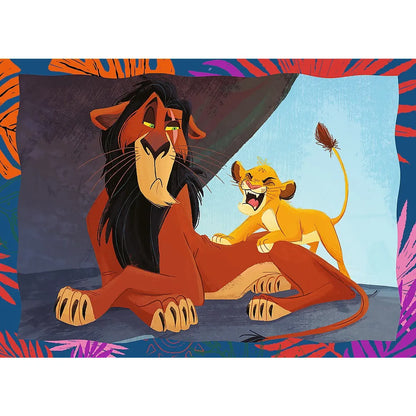 PUZZLE TREFL 4IN1 DISNEY REGELE LEU, TREFL 4IN1