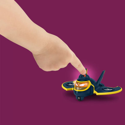 FISHER PRICE BATWHEELS SET 2 MASINUTE CU LUMINI REDBIRD SI BATWING SCARA 1:55, FISHER PRICE - BATWHEELS