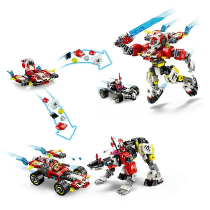 LEGO DREAMZZZ ROBOTUL TIGRU AL LUI COOPER SI MASINA HOT ROD A LUI ZERO 71497, LEGO DREAMZ