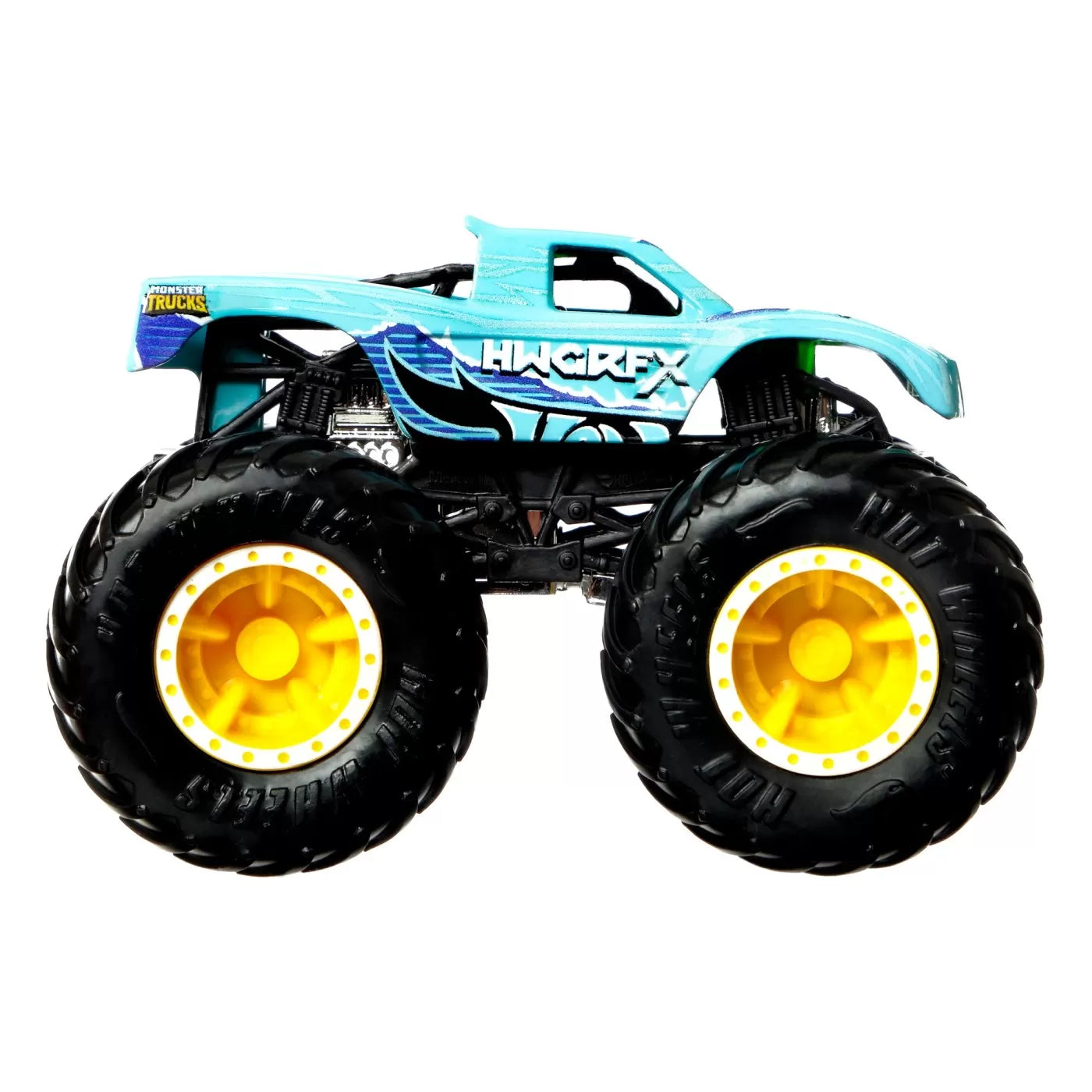 HOT WHEELS MONSTER TRUCK CAMION PODIUM CRASHER CU CULORI SCHIMBATOARE SCARA 1:64, HOT WHEELS - MONSTER TRUCK