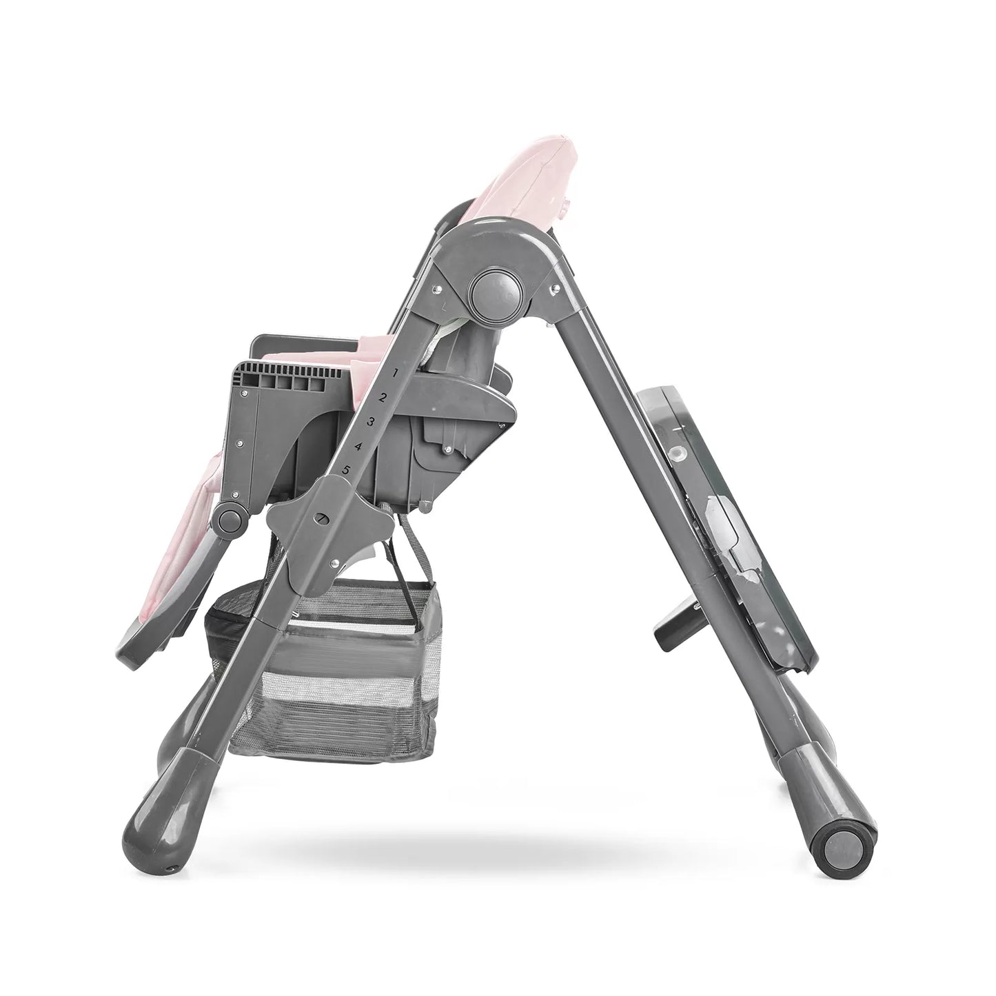 SCAUN DE MASA KINDERKRAFT TASTEE, PLIABIL, ROSE, KINDERKRAFT