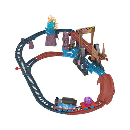 THOMAS SET DE JOACA CRYSTAL CAVES ADVENTURE CU LOCOMOTIVA MOTORIZATA THOMAS, THOMAS - THOMAS