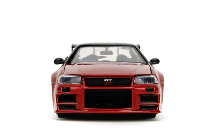 JADA GODZILLA MASINUTA METALICA NISSAN SKYLINE GTR SCARA 1 LA 24, JADATOYS