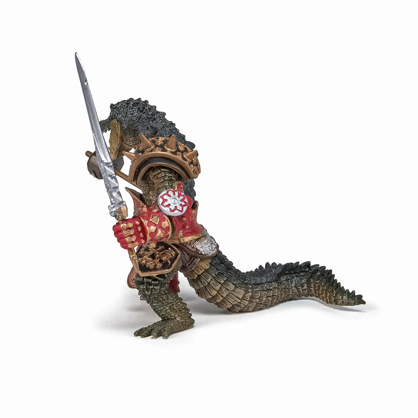 PAPO FIGURINA CROCODIL MUNTANT, PERSONAJE MEDIEVALE FANTASTICE