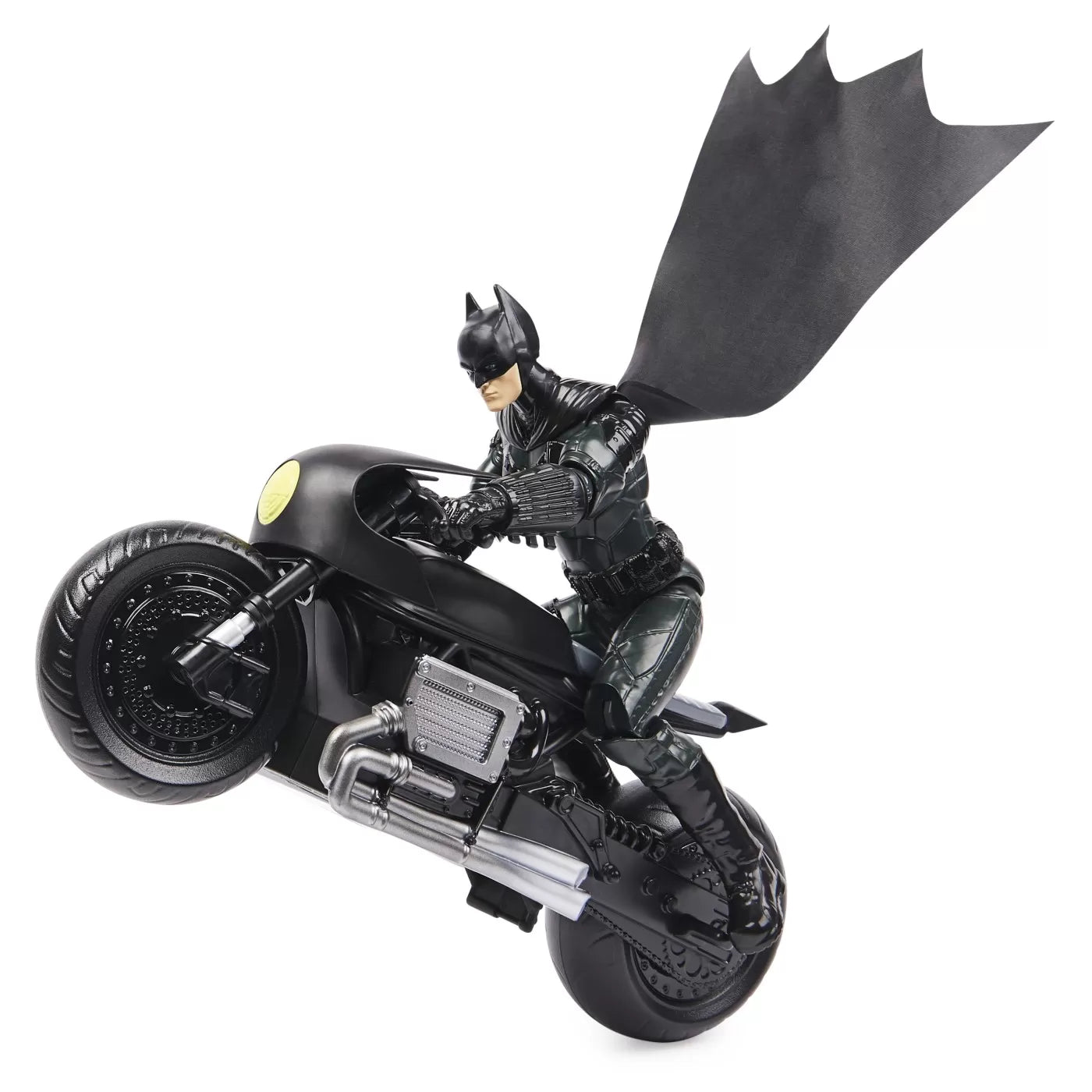 BATMAN FILM MOTOCICLETA LUI BATMAN SI FIGURINA BATMAN 30CM, BATMAN