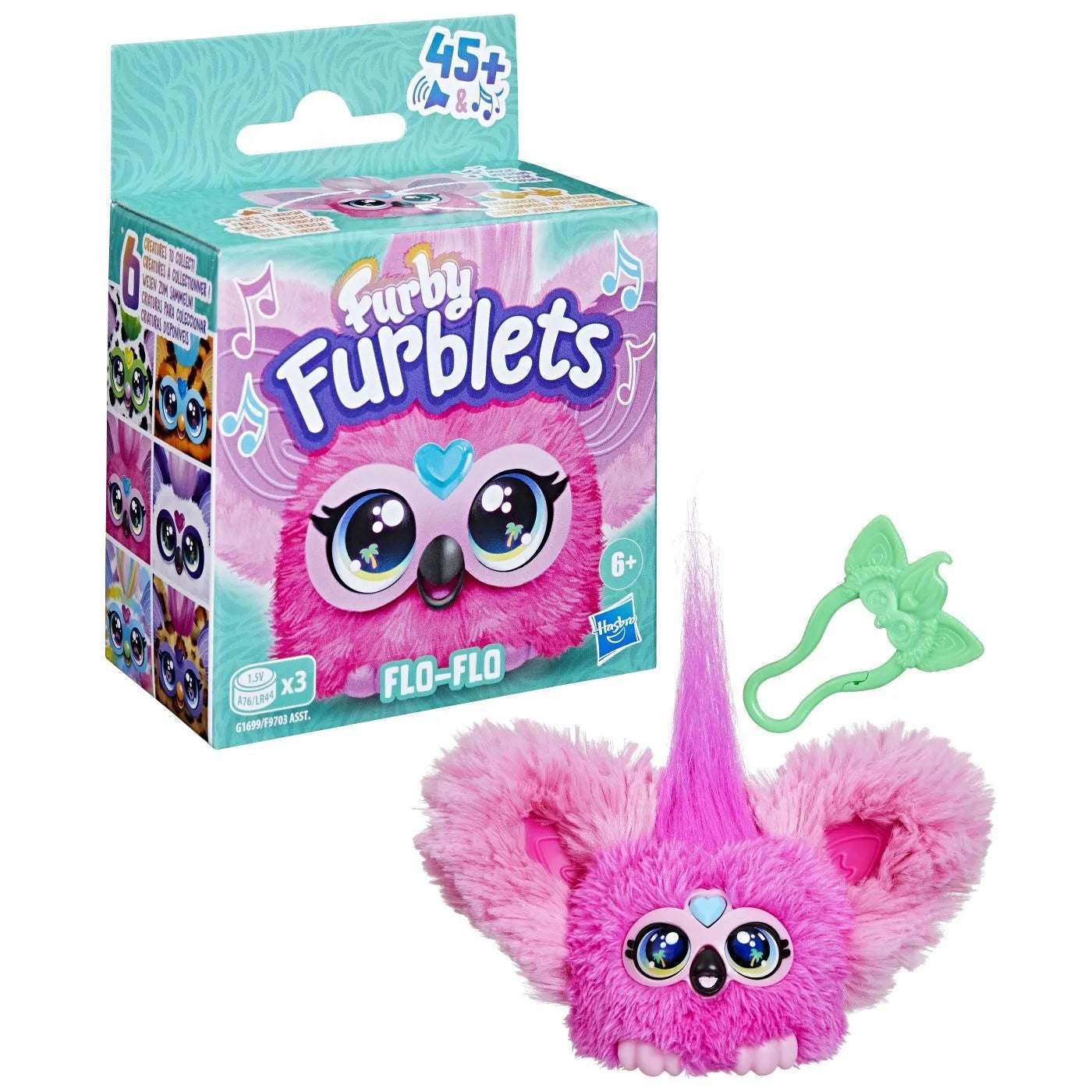 FURBY FURBLETS JUCARIE INTERACTIVA FLO-FLO, FURBY