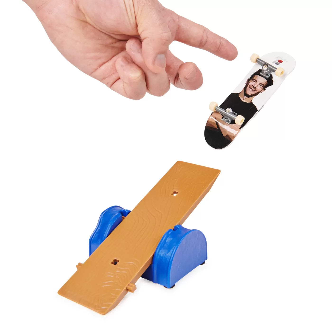 TECH DECK FINGERBOARD PACHET CU OBSTACOL PLAN B, TECH DECK