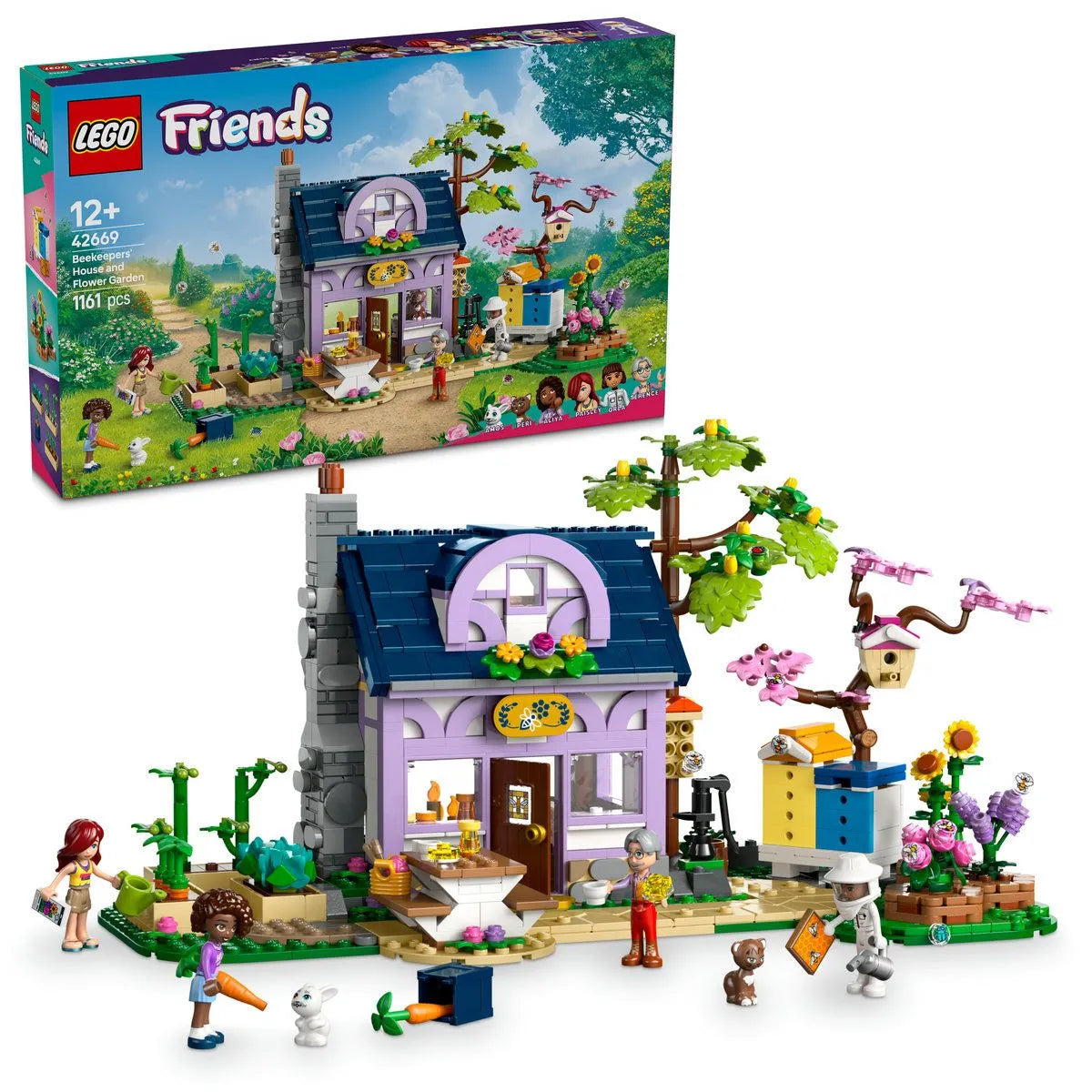 LEGO FRIENDS CASA APICULTORILOR SI GRADINA CU FLORI 42669, LEGO FRIENDS