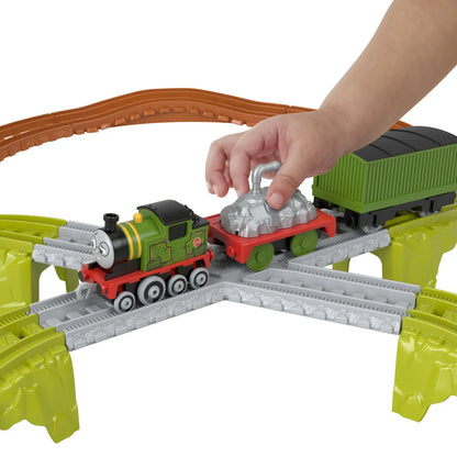 THOMAS SET DE JOACA TRENULET CU CIRCUIT SI ACCESORII WHIFFS RECYCLING RUN, THOMAS - THOMAS