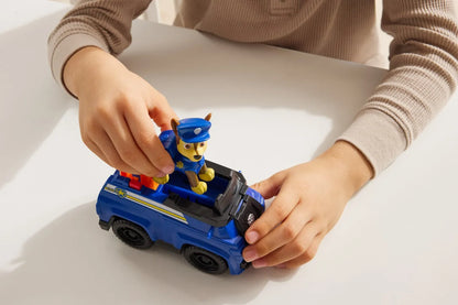 PATRULA CATELUSILOR SET VEHICUL DE BAZA PATROL CRUISER SI FIGURINA CHASE, PATRULA CATELUSILOR