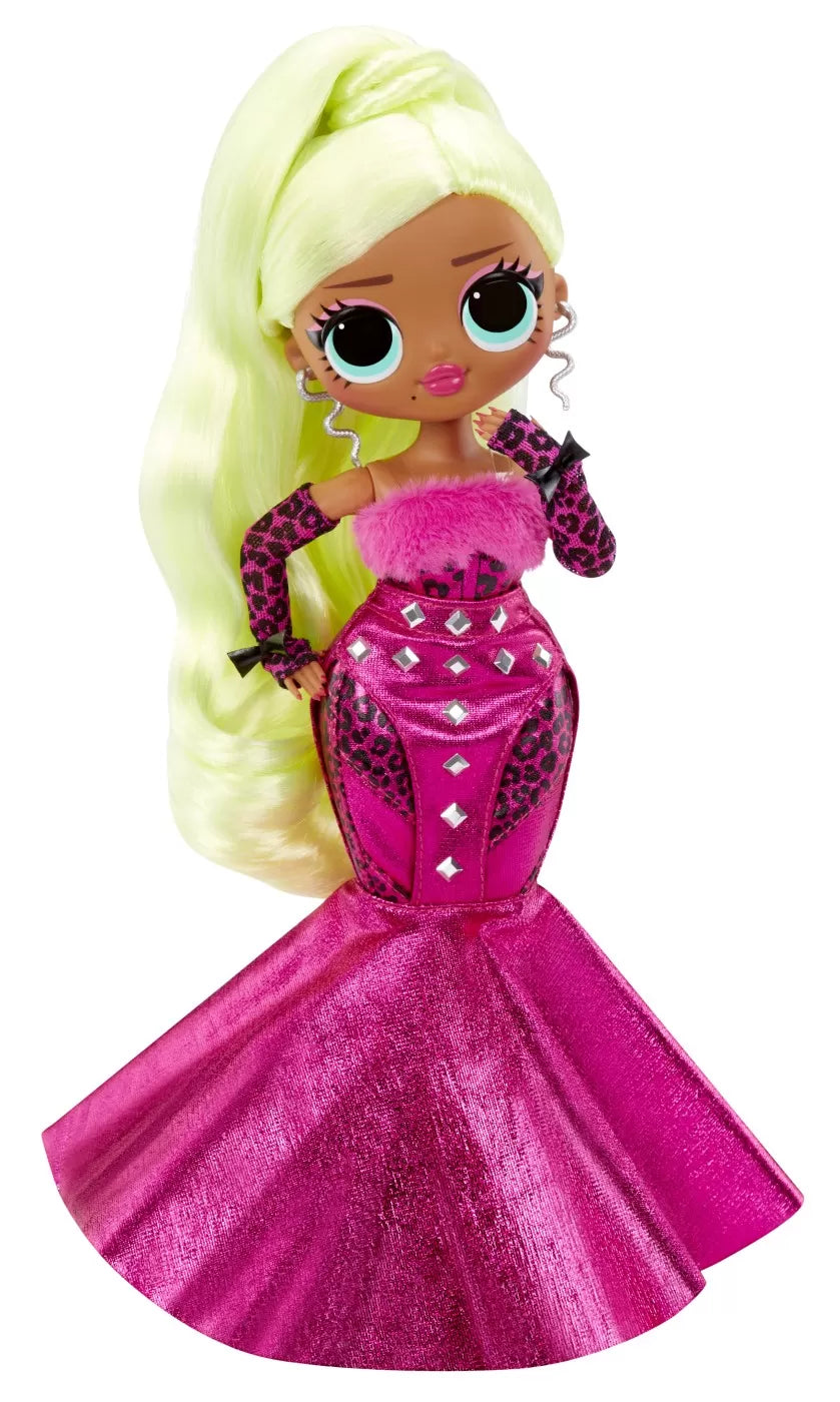 L.O.L. SURPRISE! OMG LADY DIVA PAPUSA FASHIONISTA CU ACCESORII, LOL SURPRISE