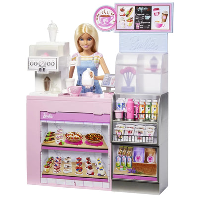 BARBIE PAPUSA BARBIE YOU CAN BE SET CAFENEA , BARBIE - I CAN BE