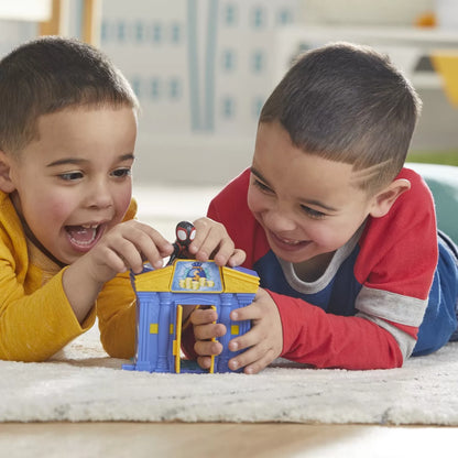 SPIDEY PRIETENII EXTRAORDINARI CITY BLOKS SET DE CONSTRUCTIE BANCA, SPIDER-MAN