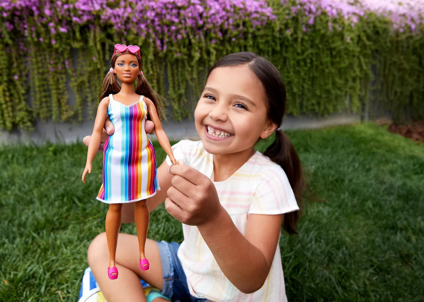 BARBIE TRAVEL PAPUSA BARBIE ANIVERSARE 50 DE ANI MALIBU SATENA, BARBIE - TRAVEL