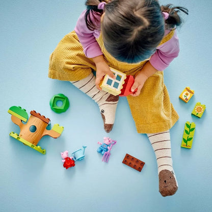 LEGO DUPLO GRADINA SI CASA DIN COPAC A PURCELUSEI PEPPA 10431, LEGO DUPLO
