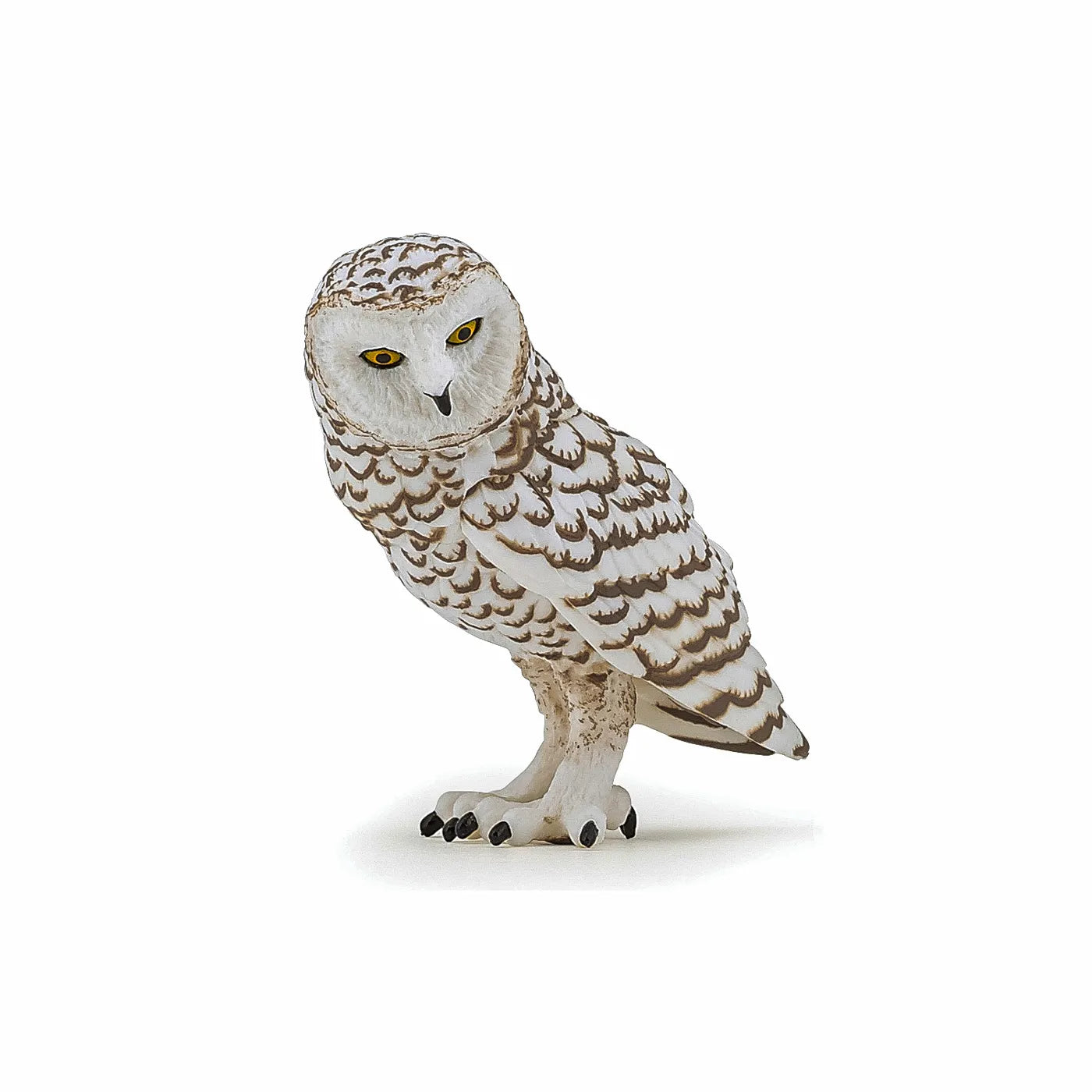 PAPO FIGURINA BUFNITA ALBA, ANIMALE SALBATICE