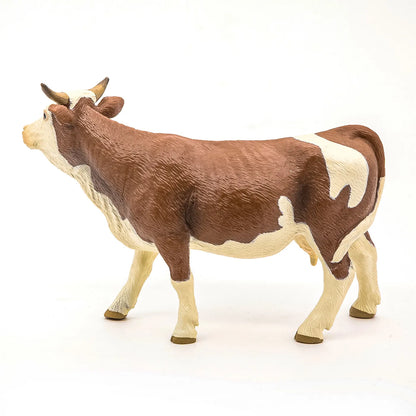 PAPO FIGURINA VACA SIMMENTAL, PRIETENII DE LA FERMA