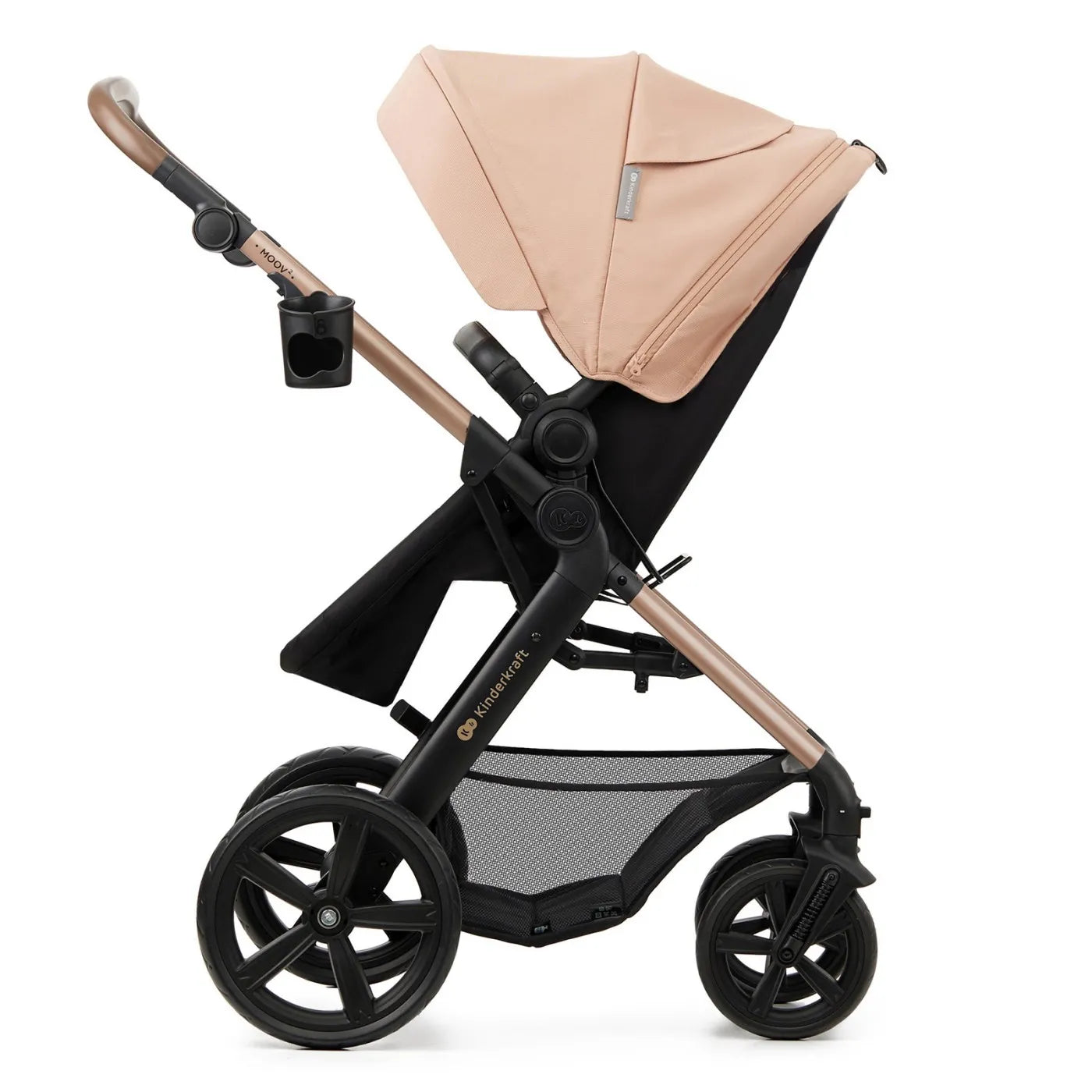 CARUCIOR MULTIFUNCTIONAL KINDERKRAFT MOOV 2 EVA 4IN1 SAND BEIGE, KINDERKRAFT