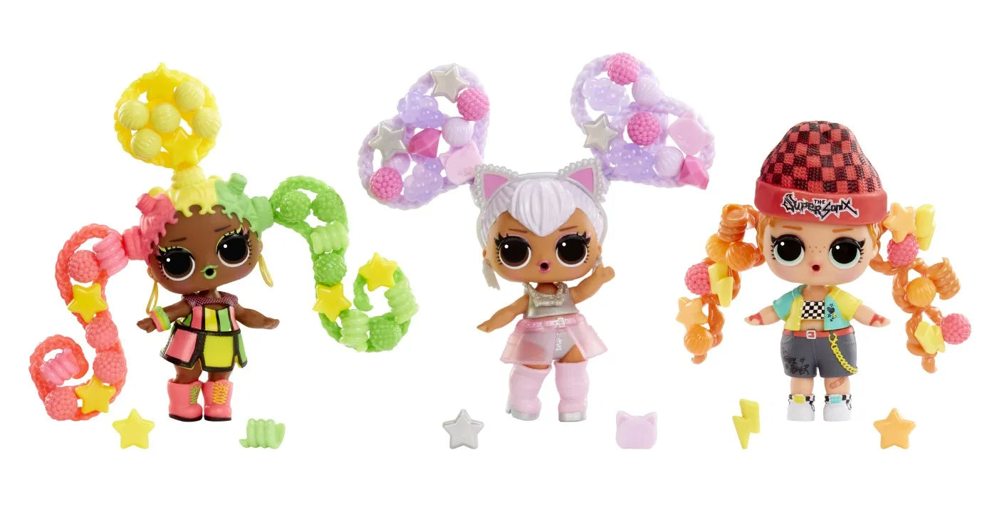 L.O.L. SURPRISE! PAPUSA HAIR BEADS TOTS, LOL SURPRISE