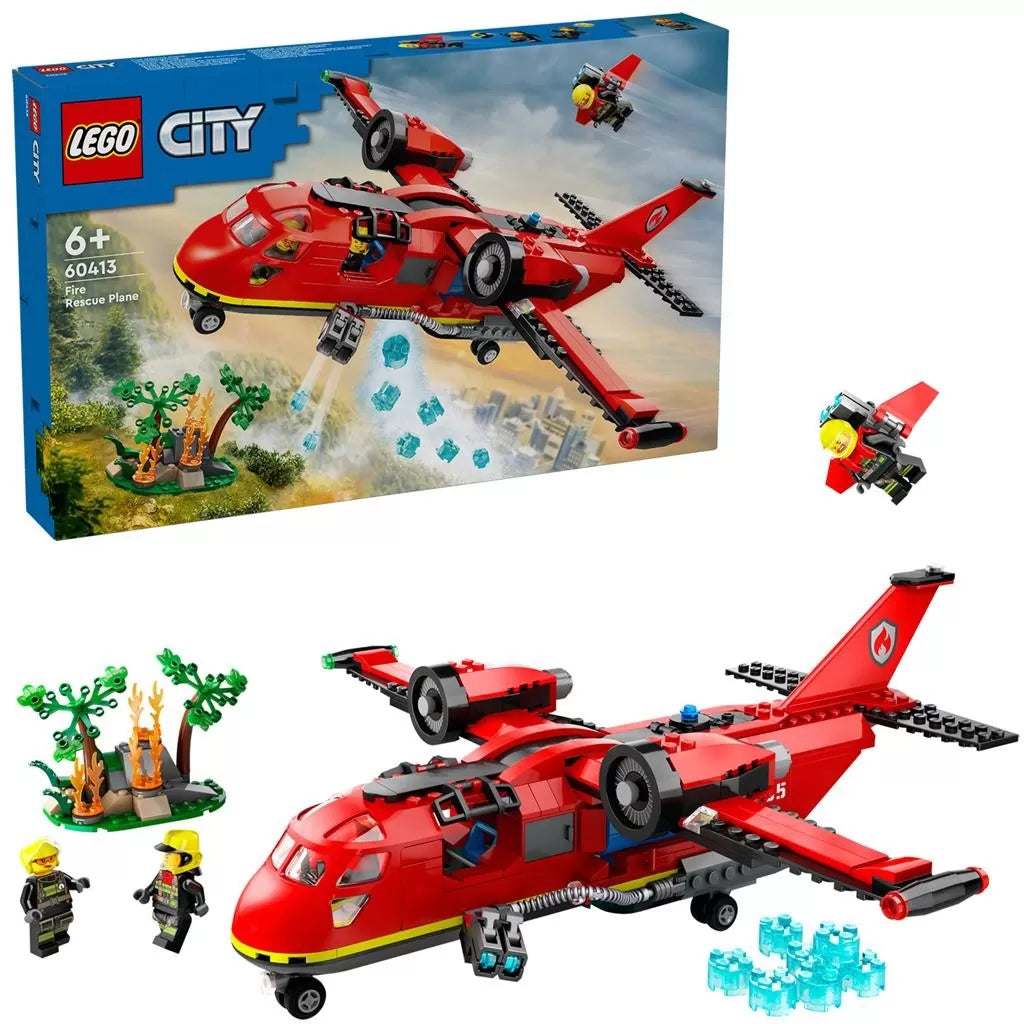 LEGO CITY AVION DE POMPIERI 60413, LEGO CITY