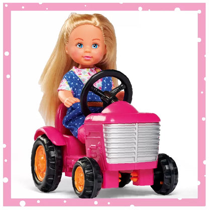 PAPUSA EVI LOVE CU TRACTOR , STEFFI LOVE