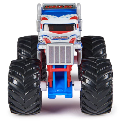 MONSTER JAM MASINUTA METALICA LUCAS STABILIZER SCARA 1 LA 64, MONSTER JAM