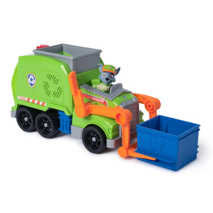 PATRULA CATELUSILOR ROCKY SI CAMIONUL DE RECICLARE CRUSH N ROLL, PATRULA CATELUSILOR