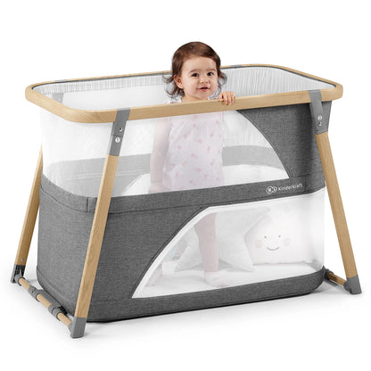 PATUT TRAVEL KINDERKRAFT SOFI, 4 IN 1, GREY, KINDERKRAFT