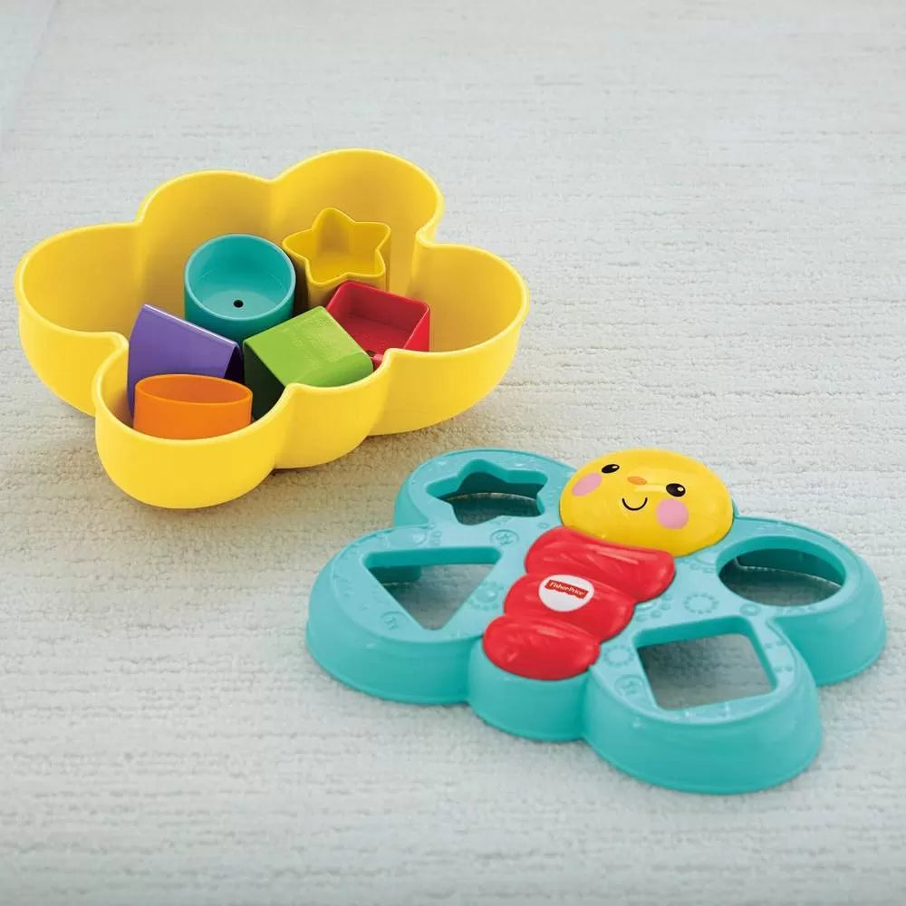 JUCARIE CU ACTIVITATI FLUTURAS CU FORME, FISHER PRICE - INFANT