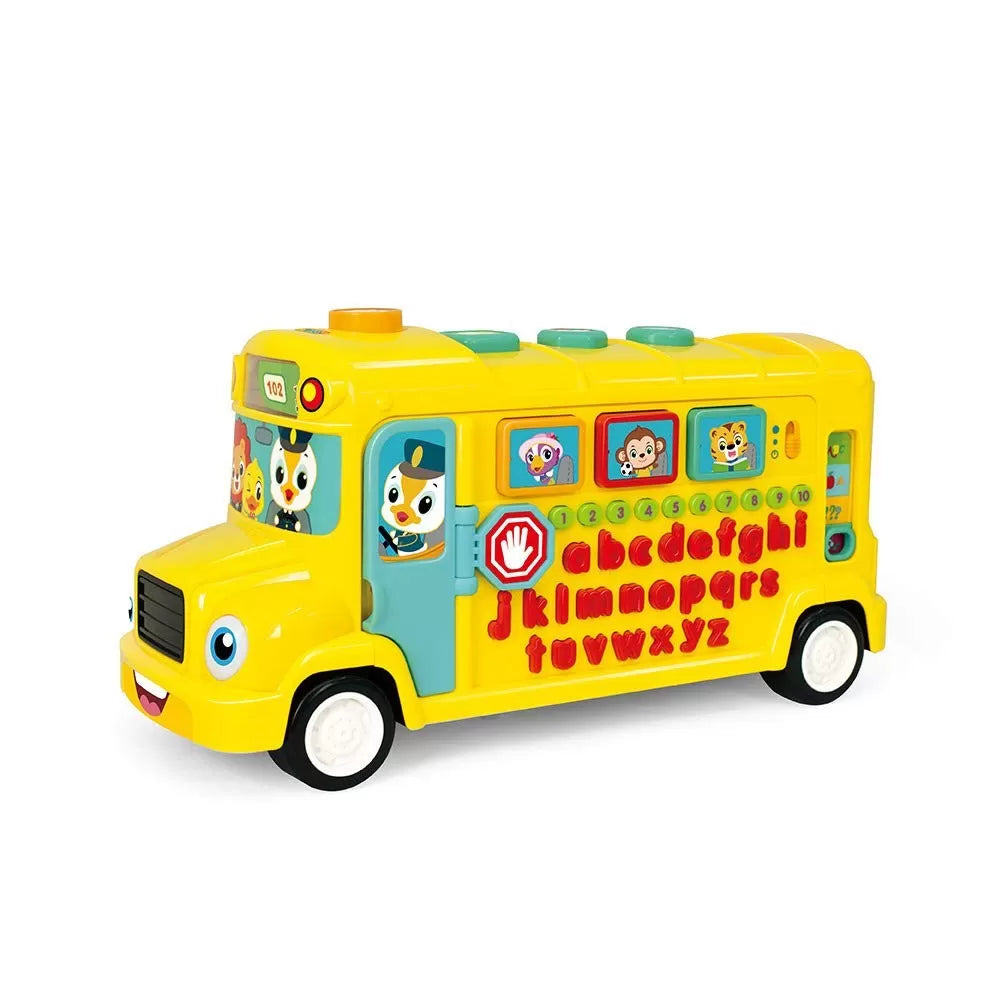 AUTOBUZ SCOLAR EDUCATIV CU SUNETE SI LUMINI, HOLA