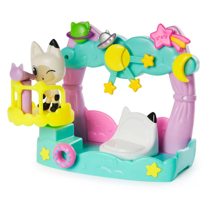 GABBYS DOLLHOUSE SET BALCON DECORAT A LUI PANDY PAWS, GABBYS DOLLHOUSE