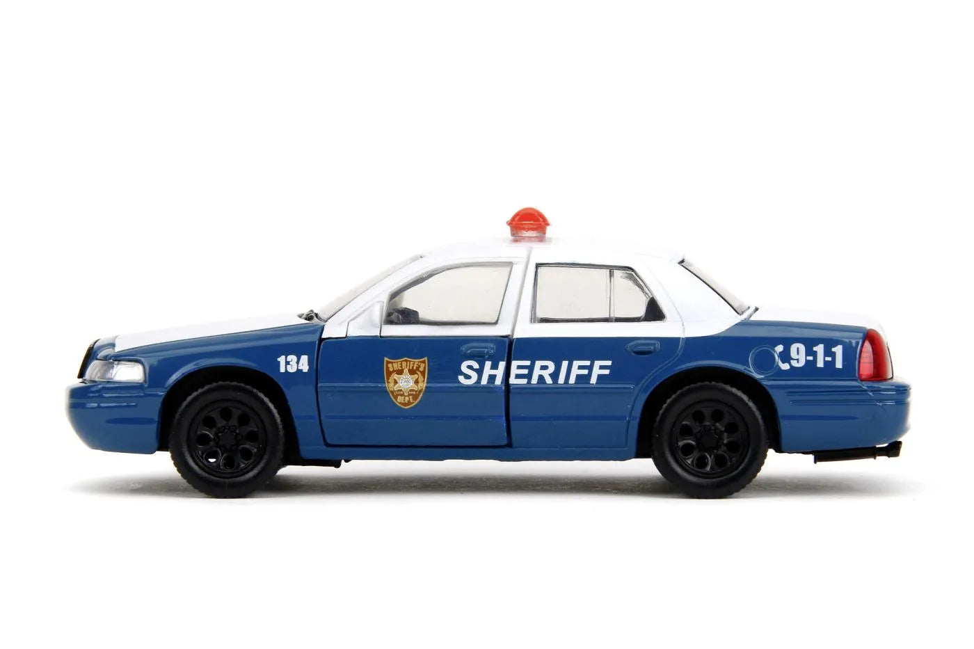 JADA THE WALKING DEAD RICK CRIMES MASINUTA METALICA FORD CROWN VICTORIA SCARA 1:32, JADATOYS