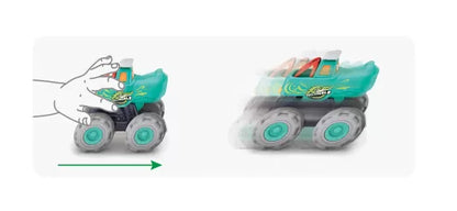 MASINUTA BEBE MONSTER TRUCK CROCODILUL, HOLA