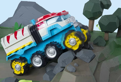 PATRULA CATELUSILOR VEHICUL DE PATRULARE DINO PATROLLER MOTORIZAT, PATRULA CATELUSILOR