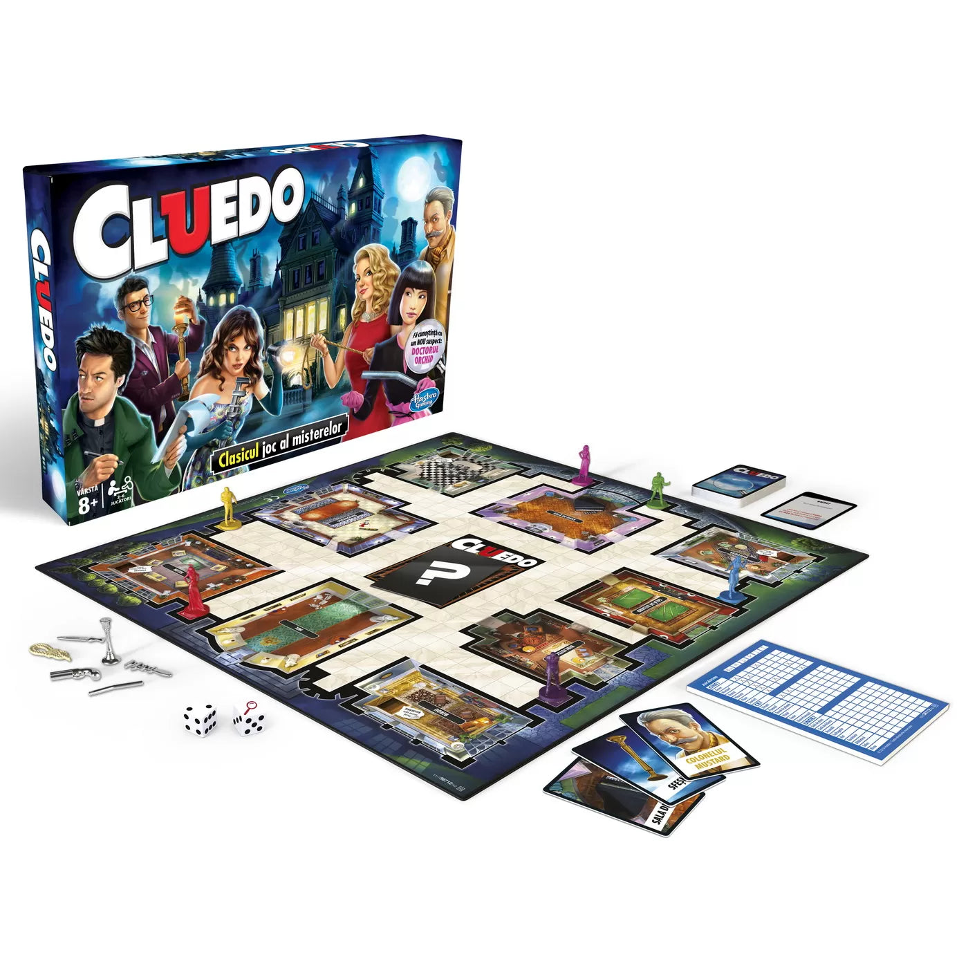 CLUEDO UN JOC AL MISTERELOR, JOCURI